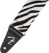 Fender Wild Zebra Print Strap 2"