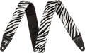Fender Wild Zebra Print Strap 2"