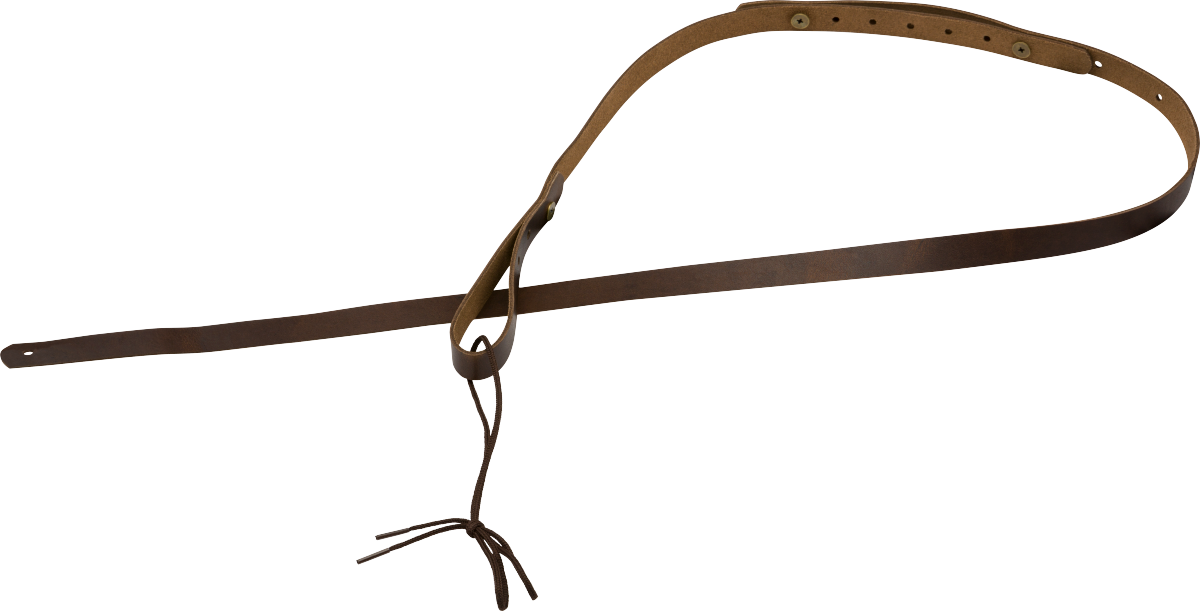 Fender Paramount Mandolin Leather Strap, Brown Straps