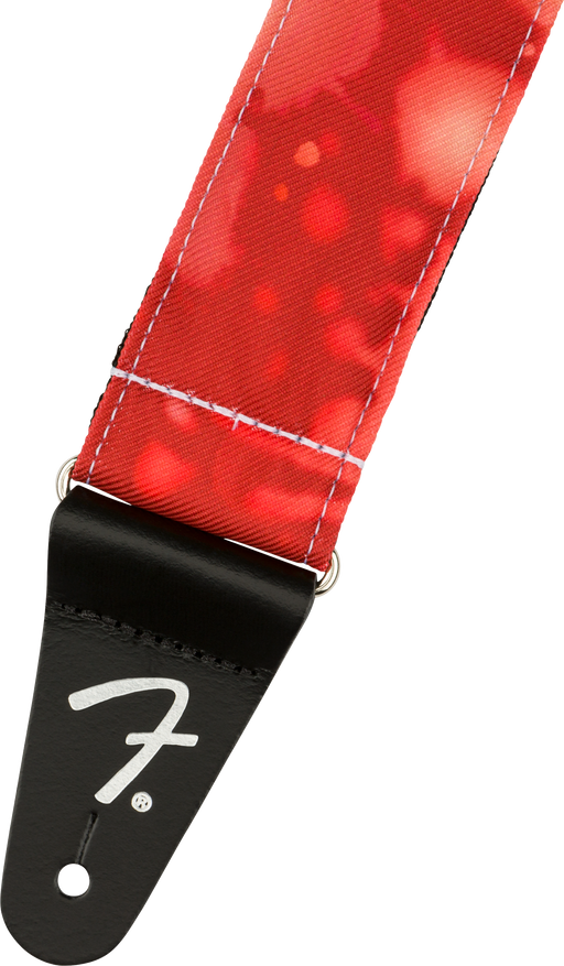 Fender Tie Dye Acid Wash Strap Red