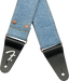 Fender x Wrangler Riveted Denim Strap Light Indigo