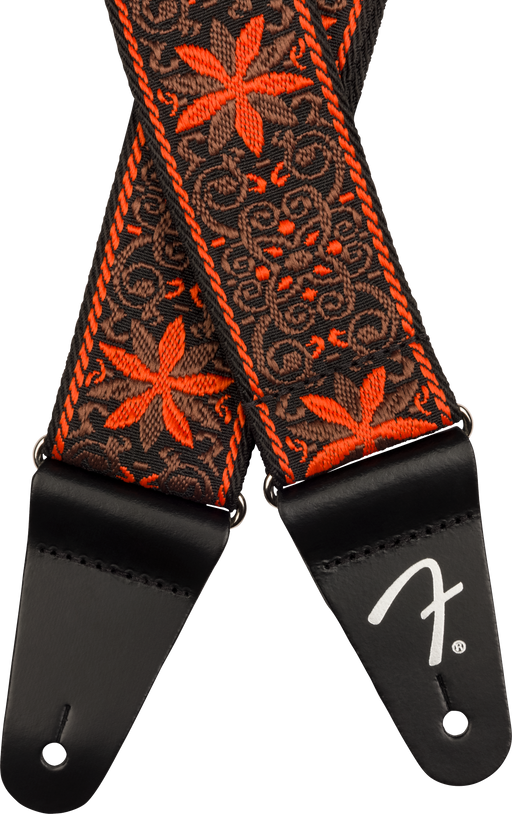Fender Pasadena Woven Strap Orange Wallflower 2" Strap