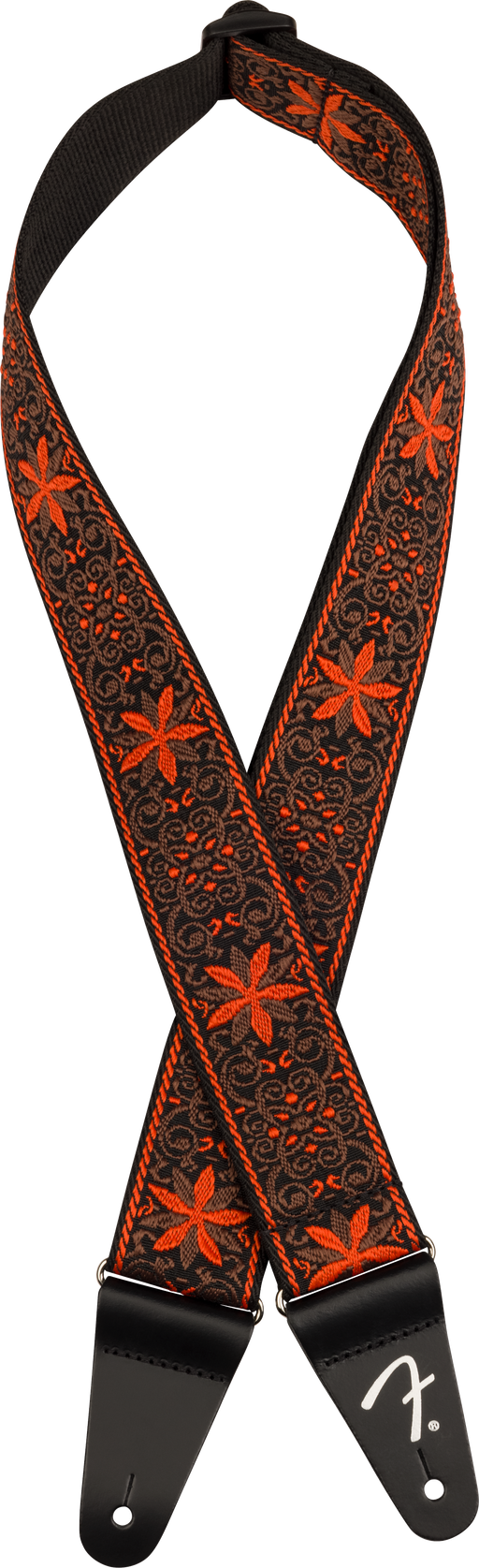 Fender Pasadena Woven Strap Orange Wallflower 2" Strap