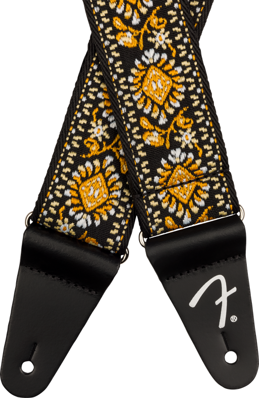 Fender Pasadena Woven Strap Yellow Lotus 2" Strap