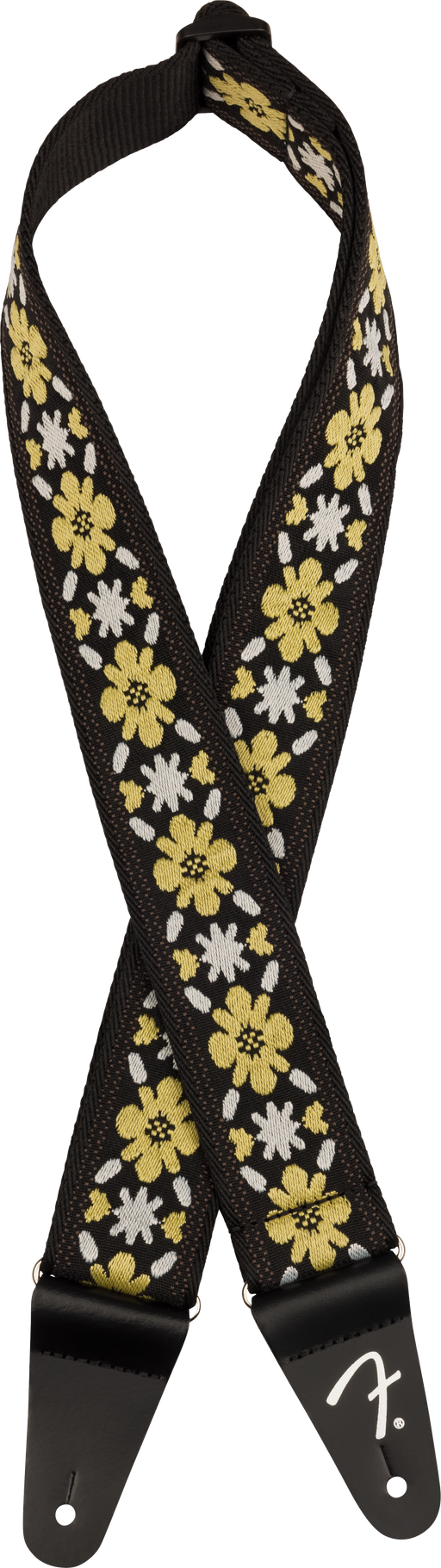 Fender Pasadena Woven Strap Yellow Clover 2" Strap