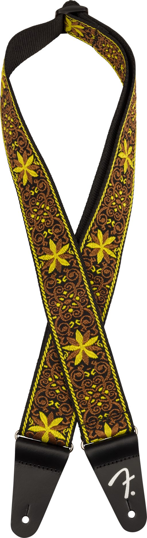 Fender Pasadena Woven Strap Yellow Wallflower 2" Strap