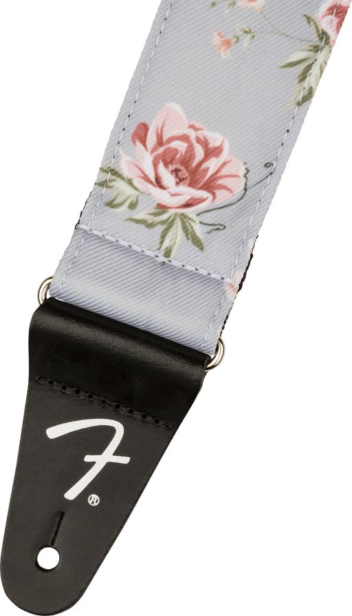 Fender Floral Strap Gray 2" Strap