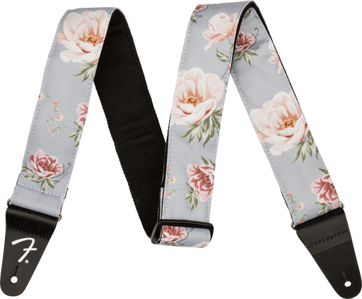 Fender Floral Strap Gray 2" Strap