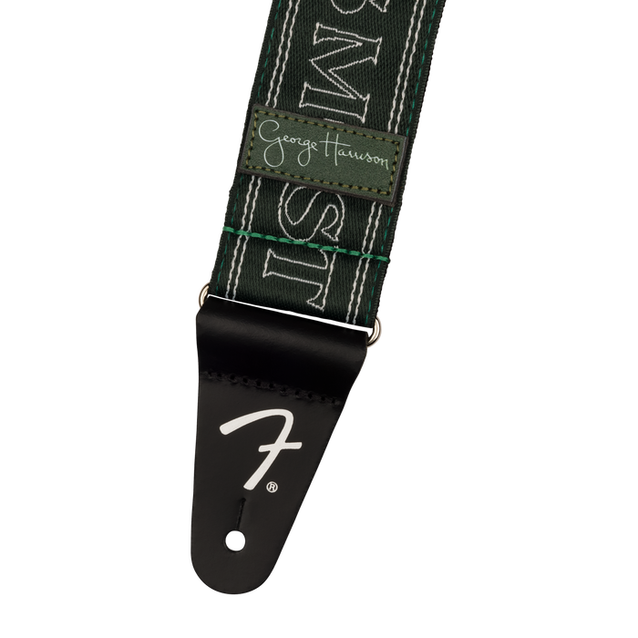 Fender George Harrison All Things Must Pass Logo Strap Green