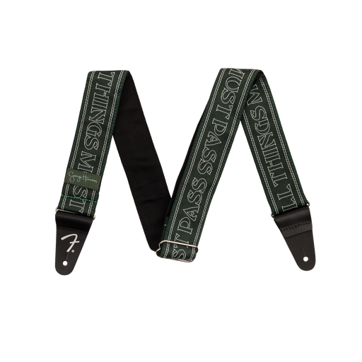 Fender George Harrison All Things Must Pass Logo Strap Green