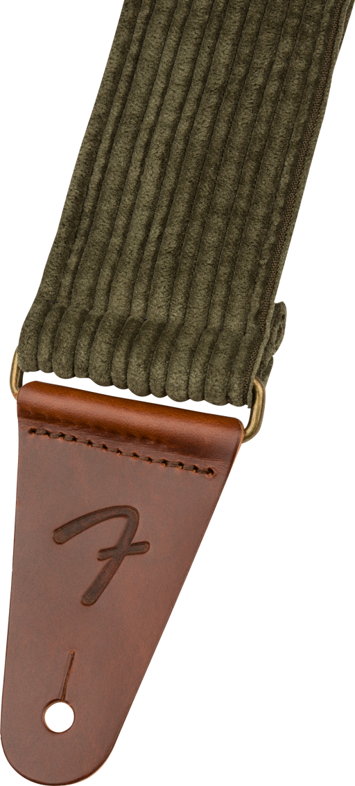 Fender Corduroy Strap Antique Olive 2" Strap