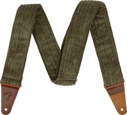 Fender Corduroy Strap Antique Olive 2" Strap