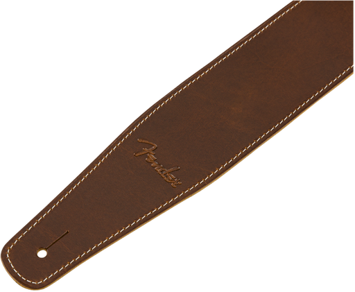 Fender Broken-In Leather Strap Tan 2.5"