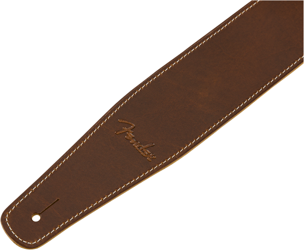 Fender Broken-In Leather Strap Tan 2.5"