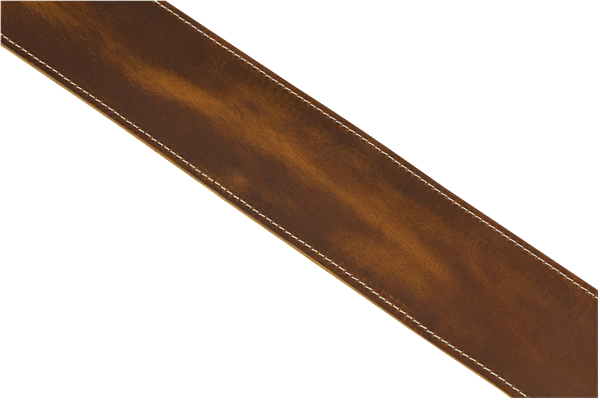 Fender Broken-In Leather Strap Tan 2.5"