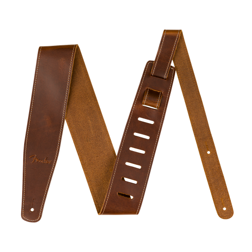 Fender Broken-In Leather Strap Tan 2.5"