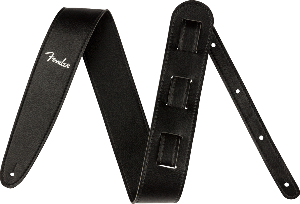 Fender Fender Vegan Leather Strap Black 2.5"