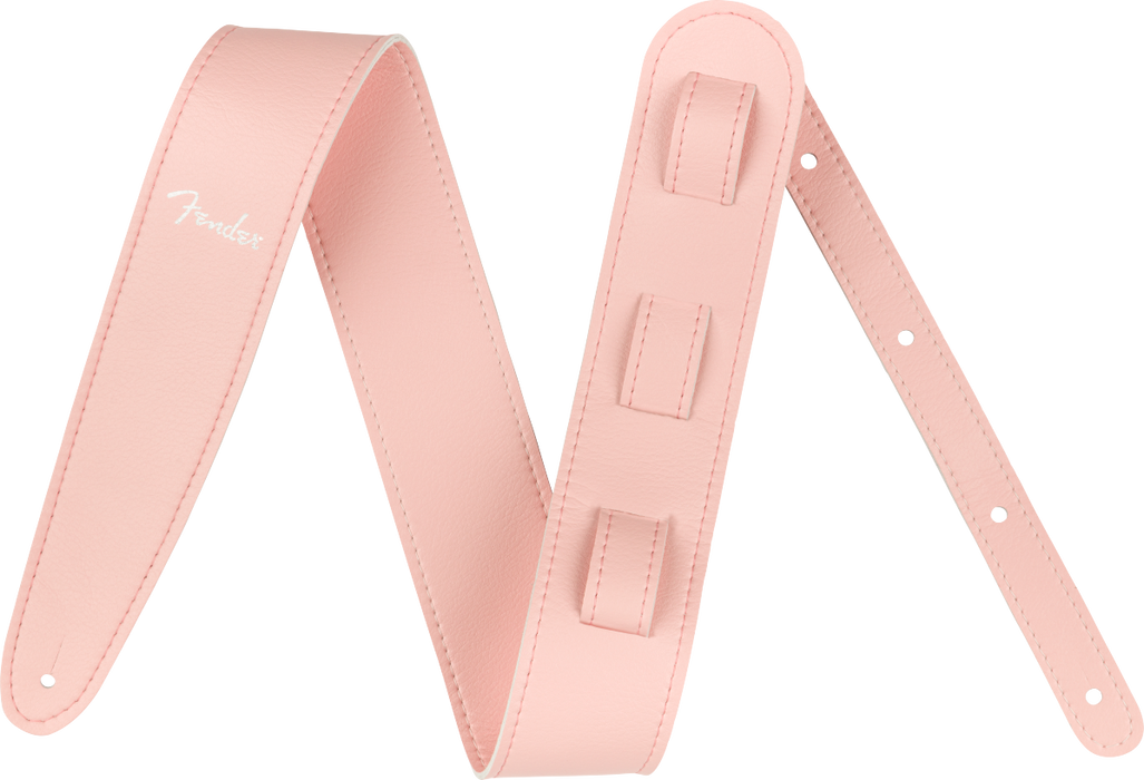 Fender Fender Vegan Leather Strap Shell Pink 2.5"