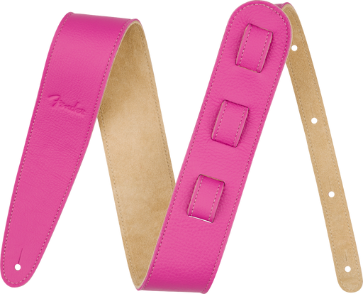 Fender Limited Leather Strap Bubblegum