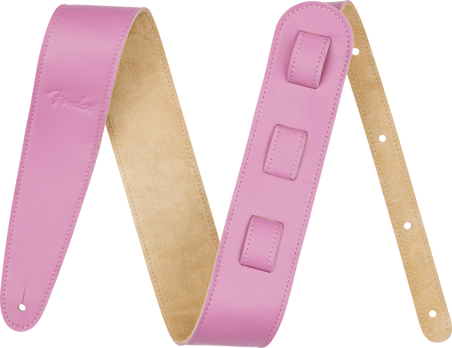 Fender Limited Leather Strap Lavender