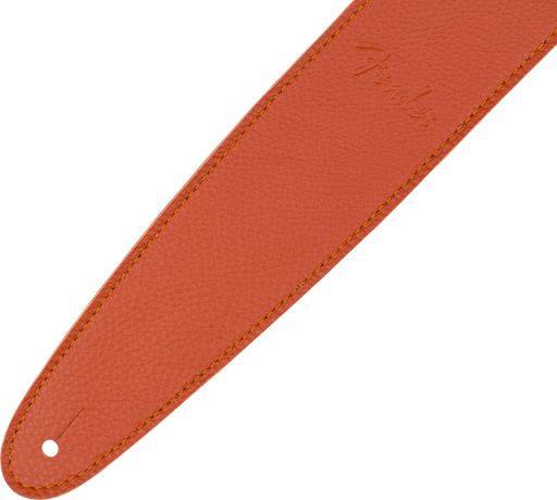 Fender Limited Leather Strap Tangerine