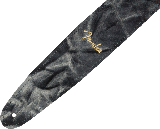 Fender Tie Dye Leather Strap, Black Straps