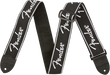 Fender Running Spaghetti Logo Strap - Black
