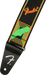 Fender Neon Monogrammed Strap Green/Orange