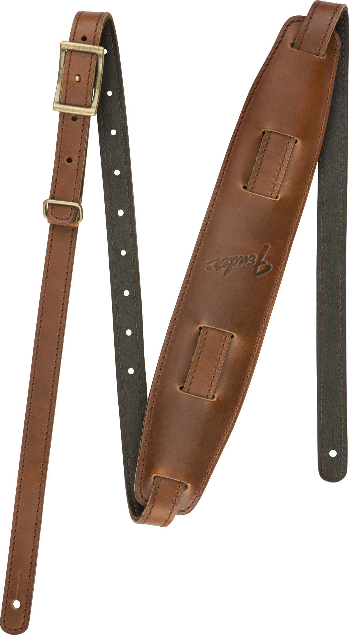 Fender Vintage Saddle Strap Long Cognac — Truetone Music