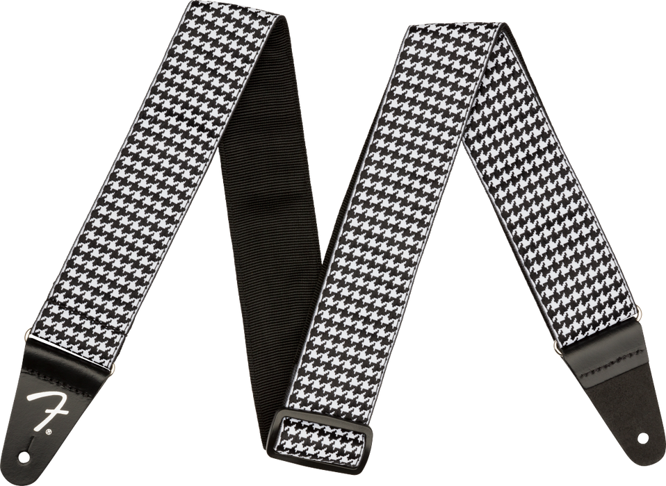 Fender Houndstooth Strap White