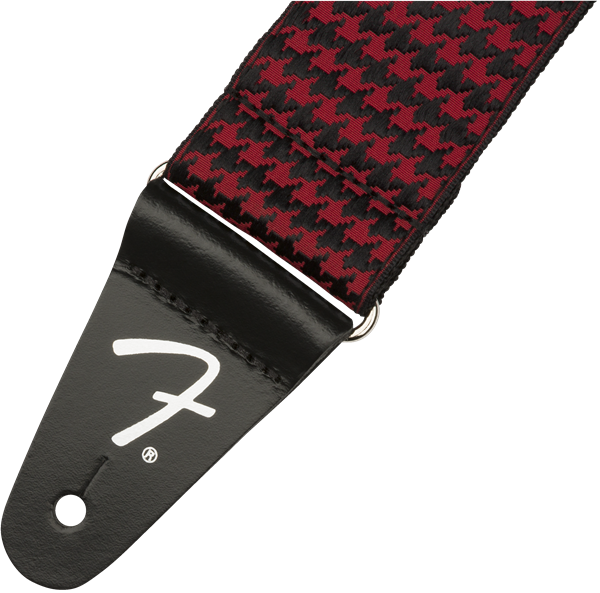 Fender Houndstooth Strap Red