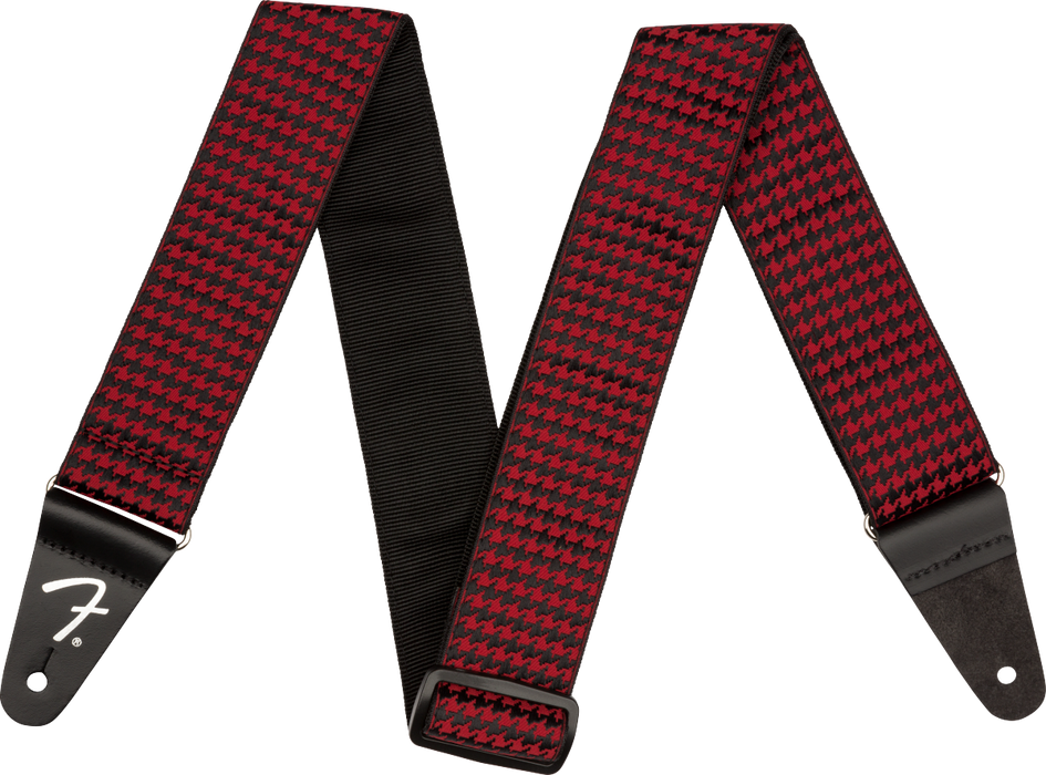 Fender Houndstooth Strap Red