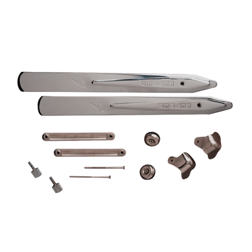 Fender Pure Vintage 14" Small Tilt Back Legs (2) Chrome