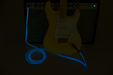 Fender Professional 10-ft. Glow In Dark Cable Blue