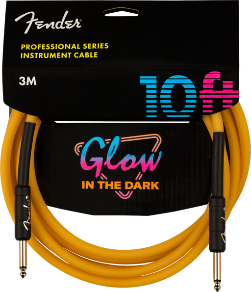 Fender Professional 10-ft. Glow In Dark Cable Orange