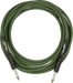 Fender Joe Strummer Pro 13-ft. Instrument Cable Drab Green