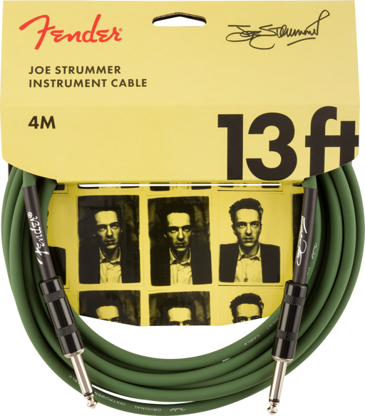 Fender Joe Strummer Pro 13-ft. Instrument Cable Drab Green