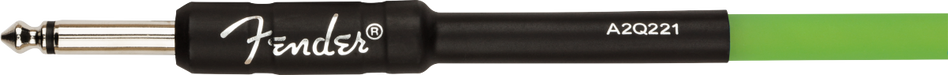 Fender Professional Glow in the Dark Cable Green 18.6'