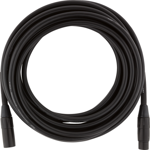 Fender Professional Series Microphone Cable 25ft. Black