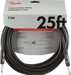 Fender Professional Series Instrument Cable Straight/Straight 25' Black