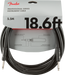 Fender Professional Series Instrument Cable Straight/Straight 18.6ft. Black