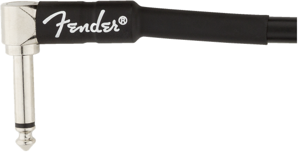 Fender Professional 1ft. Instrument Cable Black - 990820057