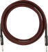 Fender Professional 10' Instrument Cable Red Tweed - 990820061