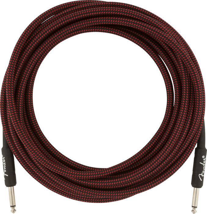 Fender Professional 18.6-ft. Instrument Cable Red Tweed - 990820067