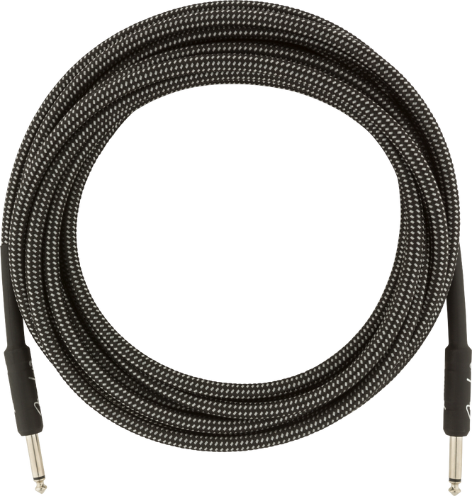Fender Professional Series Instrument Cable 18.6ft. Gray Tweed