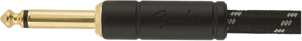 Fender Deluxe 25' Instrument Cable Black Tweed - 990820075