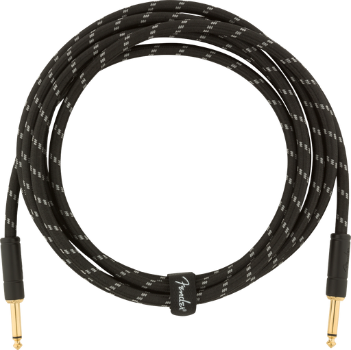 Fender Deluxe Series Instrument Cable Straight/Straight 10ft. Black Tweed