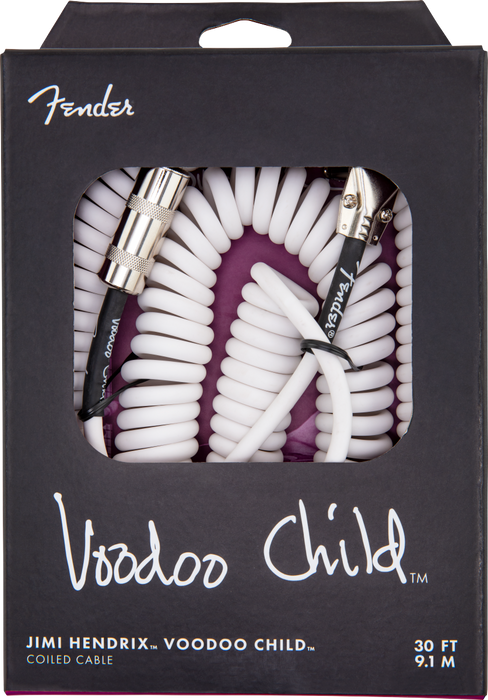 Fender Hendrix Voodoo Child Cable White