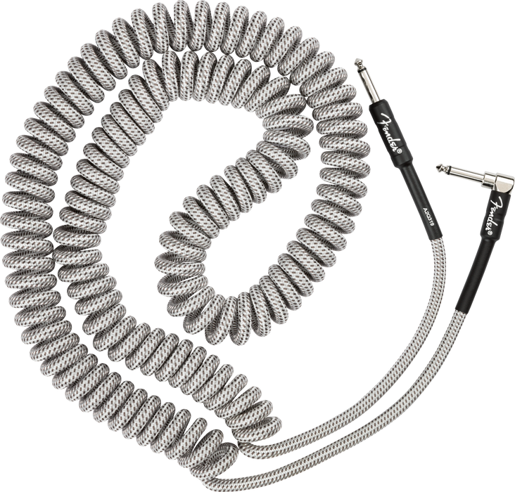 Fender Professional Coil Cable 30' White Tweed - 990823023