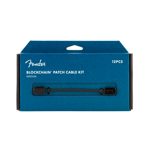 Fender Blockchain Patch Cable Kit Medium Black